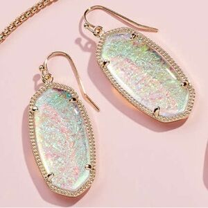 Kendra Scott dichroic foil Elle earrings